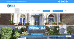 Desktop Screenshot of primavista.it