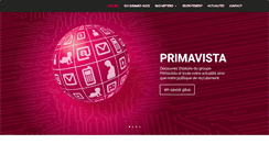 Desktop Screenshot of primavista.fr